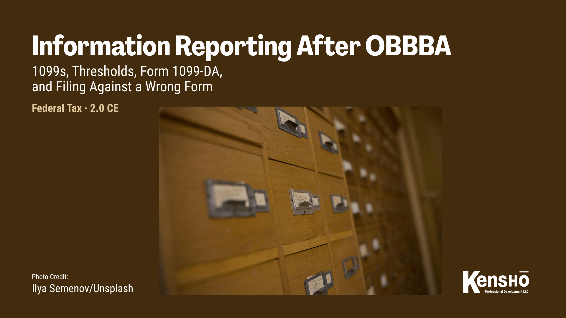 Information Reporting After OBBBA