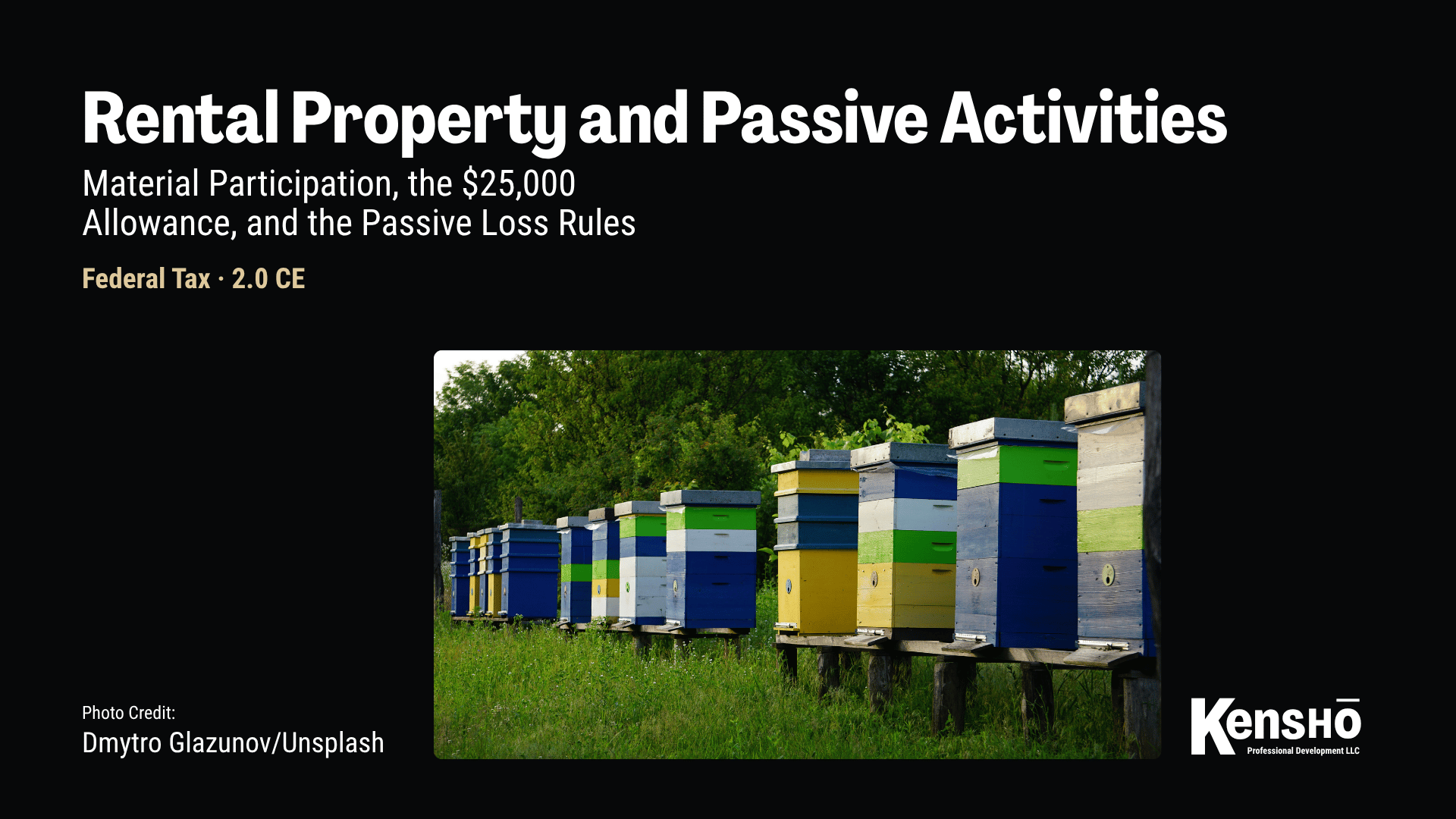 Rental Property and Passive Activities